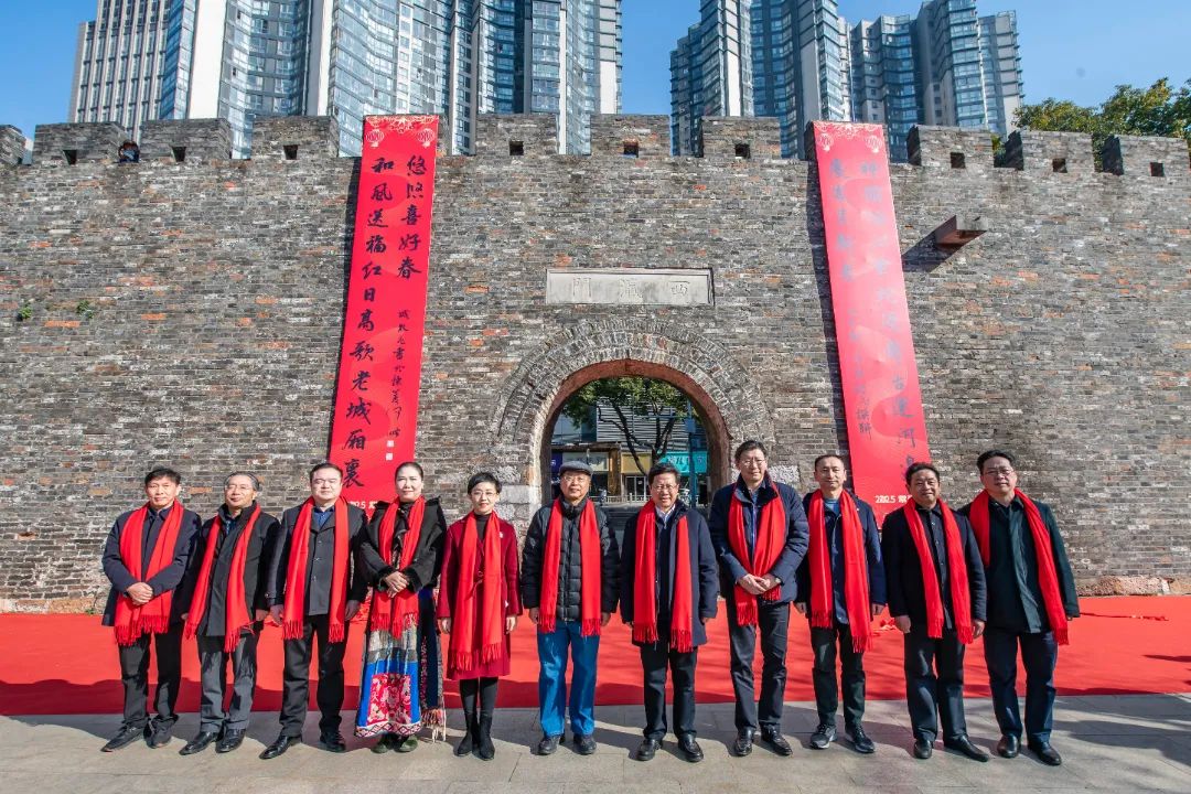 我们的节日 | “福聚古运河 情暖老城厢”2025年新春第一联揭幕
